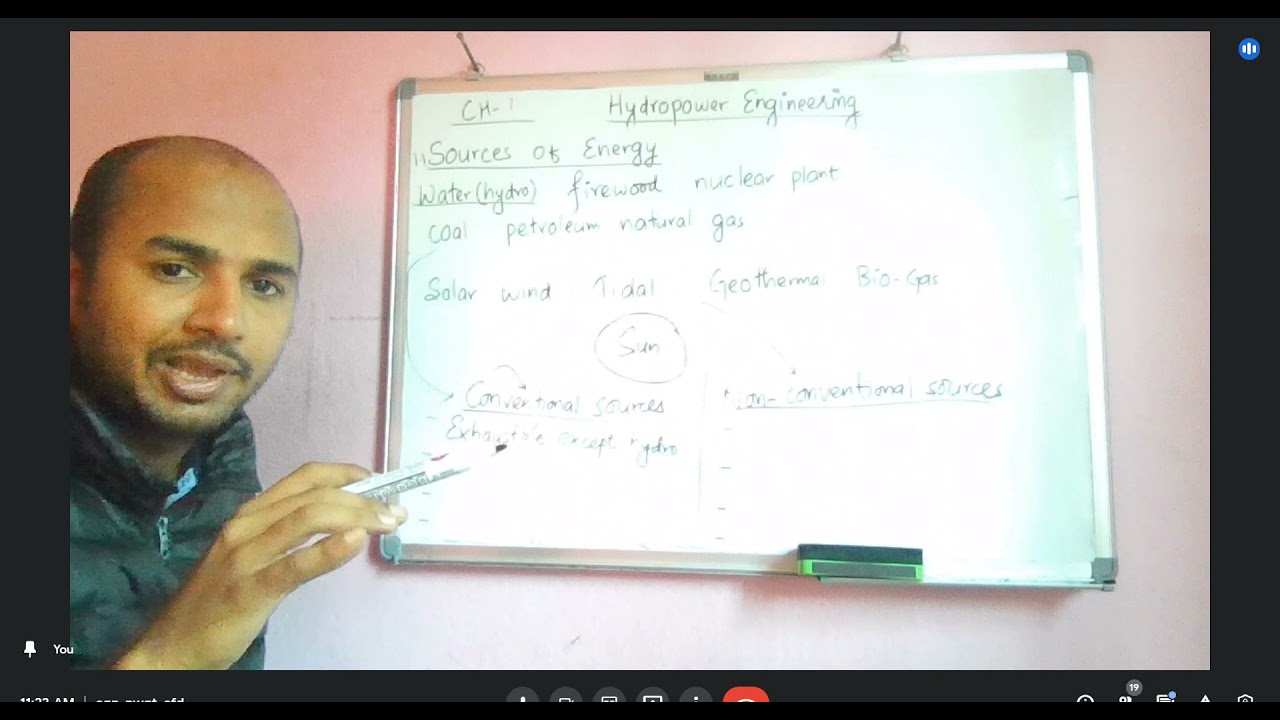 Hydropower Engineering Pu Lecture 1 Sources Of Energy And