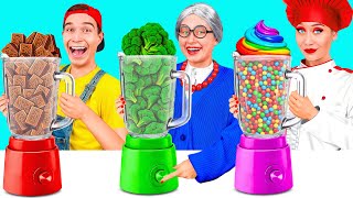 Me vs Grandma Cooking Challenge | Awesome Kitchen Tricks by Funny Funny