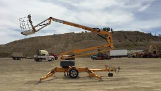 2016 Haulotte 4527A Towable Articulated Boom Lift,