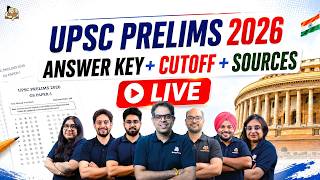UPSC Prelims 2026 Full Paper Discussion and Complete Answer Key | All Questions Explained