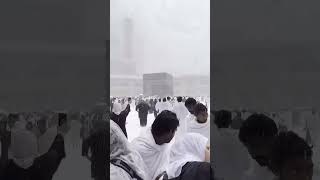 85 - ஆண்டில் இல்லாத பனிப்பொழிவு காணும் தூய மக்கா  சுப்ஹானல்லாஹ் #islamic #makkah #world #reels