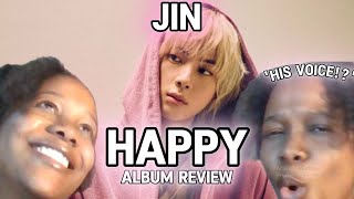 HONEST REACTION TO JIN - 'HAPPY' FULL ALBUM