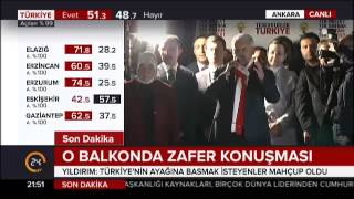 Başbakan Yıldırım: Bugün demokrasi kazandı bugün millet kazandı