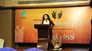 National Debate Fest Speech by Indira RanaMagar