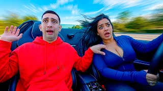 FIANCE REACTS TO LAMBORGHINI LAUNCH! *HE FREAKED*