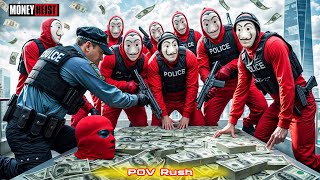 PARKOUR VS MONEY HEIST 3! | BAD GUYS: No ESCAPE, POLICE Chase Now (BELLA CIAO REMIX) | Epic POV