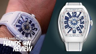 FRANCK MULLER VANGUARD YACHTING CERAMIC 2022 - Hands on Review