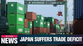 Japan's trade balance posts deficit in July; exports to Korea down 6.9% y/y