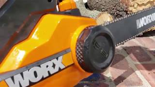 WORX 18 Inch 15 Amp Electric Chainsaw