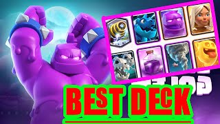 Elixir Golem Sparky Best deck  Clash Royale  RED♥️ROSE