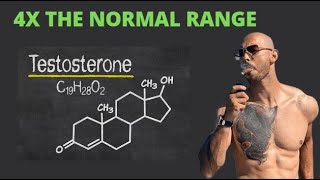 Andrew Tate on his abnormaly high Testosterone Levels