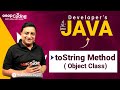 toString() Method in Java | Object Class Methods |Java for Developers | #Java #Lec56