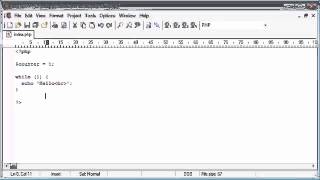Beginner PHP Tutorial 25 while Loop