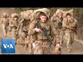 US Army on the March in Poland Near Ukrainian Border