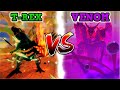 (OH NAHHH) T-Rex Vs Venom in Blox Fruits