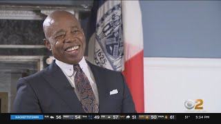 Eric Adams reflects on his first 100 days as mayor of New York City