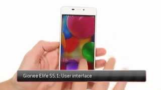 Gionee Elife S5.1 user interface