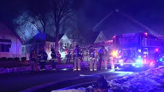 Overland Park home destroyed in overnight fire