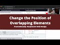 Change the Position of Overlapping Elements with the z-index Property (Applied Visual Design)