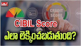 How CIBIL Score Is Calculate..? | సిబిల్ స్కోరు అంటే ఏంటి? ఎంత ఉంటే లోన్ వస్తుంది? | IDTV News