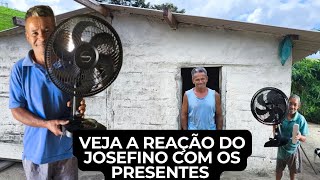 JOSEFINO FICOU FELIZ DE MAIS, GANHOU DOIS PRESENTES