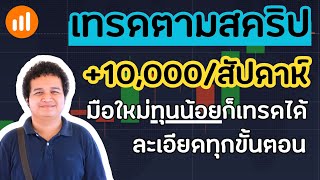 สอนเทรดตามสคริปให้ได้กำไรทุกสัปดาห์ สำหรับมือใหม่เริ่มจาก 0 ทุนน้อยก็เทรดได้ ละเอียดทุกขั้นตอน | IQ