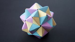 Origami Modular Icosahedron