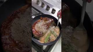 Searing a Steak in the Scanpan Plus Skillet