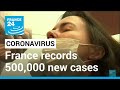 Coronavirus pandemic: France posts record with over 500,000 new cases in one day • FRANCE 24