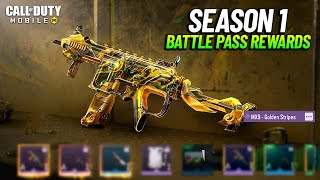 Season 1 - 2023 Battle Pass Guns & Characters CODM - Update
