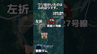 長崎県五島市 ウリ坊の発見場所を地図で説明します。