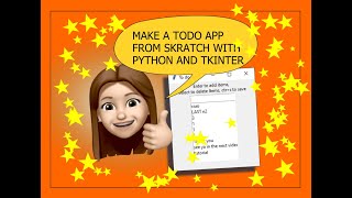 Todo app using Listbox with Tkinter and Python