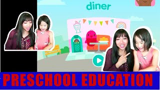 Sago MINI World Diner gameplay | Learn and play with Ella and Mommy