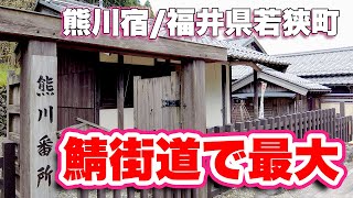 鯖街道で最大の宿場！熊川宿を歩いてみた！重要伝統的建造物群保存地区を紹介します！【旅行VLOG、レビュー】道の駅に併設！鯖街道ミュージアムも見学したよ！無料で学べる歴史と文化の魅力！