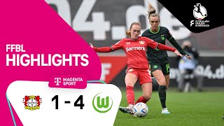 Bayer 04 Leverkusen - VfL Wolfsburg | Highlights FLYERALARM Frauen-Bundesliga 22/23