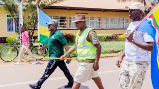 Kenyan activist Jim Justus traverses Rwanda during his 12-day Elephant awareness walk across EA