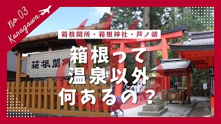 【箱根観光Vlog】温泉以外の魅力♪歴史/神社仏閣/芦ノ湖