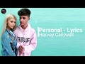 HRVY - Personal Lyrics