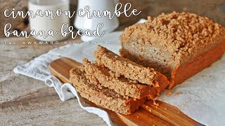 EASY BANANA BREAD | Moist Banana Bread with Cinnamon Crumble | The Awkward Kitchen PH