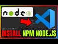How To INSTALL NPM Nodejs In Visual Studio Code (FULL GUIDE) 2026