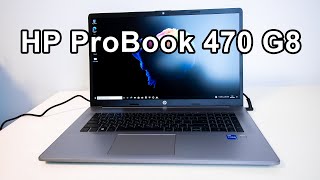 HP ProBook 470 G8 Unboxing and benchmark