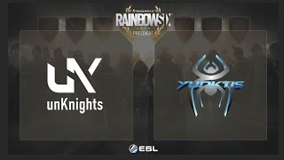 unKnights vs. Yunktis - Rainbow Six Pro League on PC - EU - Playday 4