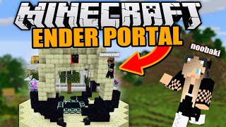 ΚΑΙΝΟΥΡΓΙΟ ENDER PORTAL ΣΤΗΝ ΠΟΛΗ ΜΑΣ MINECRAFT FAMOUS GAMES