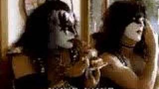 Japanese TV commercial starring KISS (the band) part 1