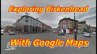 Redneck Exploring Birkenhead England on Google Earth