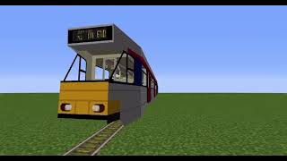 [Minecraft MTR Mod] Light Rail Phase 2 Train In Route 610