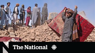 Devastating earthquake hits Afghanistan