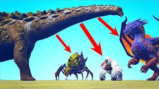 Ark Survival - TITANOSAURUS vs ARK BOSSES[Ep.184]