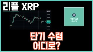 리플 XRP 단기 수렴 어디로?