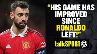 Has Bruno Fernandes improved WITHOUT Ronaldo? 👀🔥 Jamie O'Hara and Jason Cundy think so!
